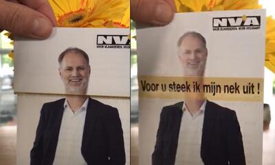 ik steek mijn nek uit